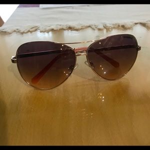 Liz Claiborne Rose Gold “Sloane” Sunglasses